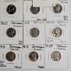 Image 3 : 27 Uncirculated and Proof Jefferson Nickels FV: $1.35