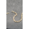 Image 2 : 14K Gold Rope Necklace (Broken) - Weight: 10.3g
