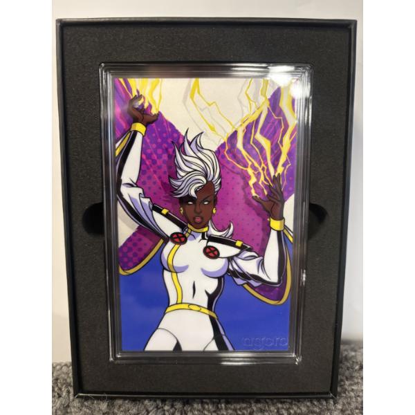 Agoro 5 Gram .999 PURE SILVER Marvel X-Men '97 Storm Card - Numbered 065/600