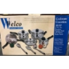 Image 1 : Brand New In Box 11 Piece Welco Brand Premium Stainless Steel Cookware Set! 