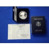 Image 1 : 1995 Silver American Eagle $1 Proof - 1 Troy Ounce 99.9% Silver w/ Original Box & COA