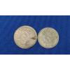 Image 1 : 1944-S Philippines 20 Centavos Silver Coin & 1948 1 Krona Swedish Silver Coin 