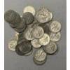 Image 4 : Lot of 40 90% Silver, Assorted Year, Roosevelt Dimes FV $4.00