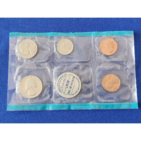 1970 United States Mint Uncirculated Coin Set