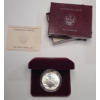 Image 1 : United States 1990 One Troy Ounce .999 Fine SIlver American Eagle With Original Packaging