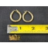 Image 7 : 14K Gold Earring Set & "Sweetest Grandma" Pendant - 2.1 Grams Total of 14K Gold Jewelry 