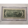 Image 3 : 2003 United States Jefferson WEST VIRGINIA $2.00 Bill In Hard Case Holder - Mint Condition - RARE
