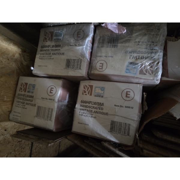 Pick Up Off Site- 115 Ely St. Alliance Oh. Huge Group Of Brand New Wood Flooring
