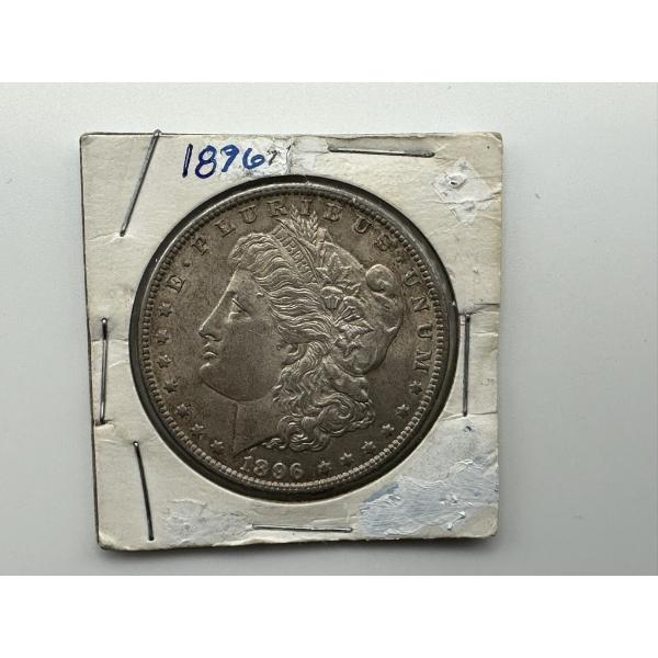 1896 Morgan Silver Dollar - Great Condition