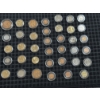 Image 2 : 	Unique Coin Collection Of Various Sizes And Face Values, 38 Coins - Mint Condition