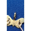 Image 4 : 14K Gold Charm Golder Pendant & 14K Gold "Special Sister" Pendant - Total Weight: 1.3g