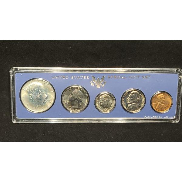 1967 United States Special Mint Coin Set In Acrylic Holder 