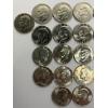 Image 2 : Sleeve of 20 Eisenhower Dollars-1972, 1974, 1976, 1977 and 1978; FV $20