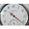 Image 2 : Patek Philippe & Co. Geneve Silver-Tone and Rose-Gold Tone Pocket Watch 