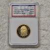 Image 1 : 2008-S John Quincy Adams Presidential Dollar, graded PR-70 by ICG with First Day Certificate