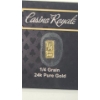 Image 2 : 1/4 Grain 24K Pure Gold Bar In Advertisement Card