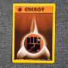 Image 1 : Fighting Energy 97/102 Vintage Base Set Pokemon Trading Card - Near Mint Condition