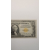 Image 3 : 1935 A $1 Silver Certificate North Africa Yellow Seal WWII Emergency Issue Bank Note 