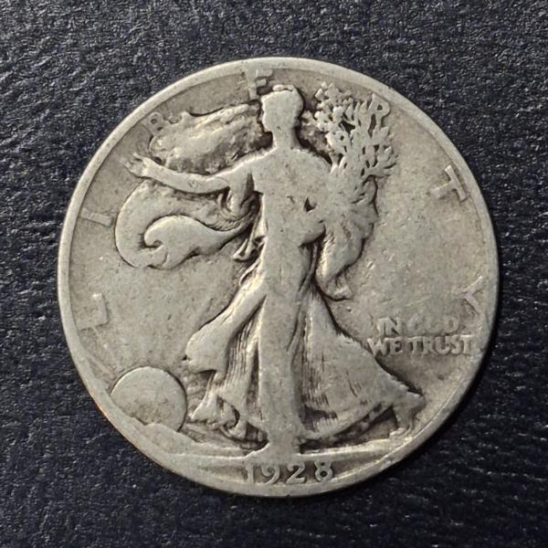 1928 S Walking Liberty Half Dollar (90% Silver) See Pics