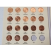 Image 4 : Uncirculated Lincoln Memorial Cents 1999-2008 Bicentennial Designs 2009 Collection Book FV: $0.28