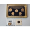 Image 1 : 2000-D Sacagawea Dollar, 1907 Indian Head Cent, & 1999 24K Gold Layered Commemorative State Quarters