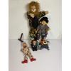 Image 1 : Assorted Clown Figurines - 7 Items Total
