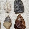Image 3 : EARLY AMERICAN! Antique Assortment of Native American Stone Artifacts including Arrow/Spear Heads