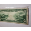Image 6 : RARE 1914 United States $10 Federal Reserve Blue Seal Horse Blanket Large Note BEAUTIFUL Condition!