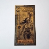 Image 1 : 2025 Oklahoma 5 Goldbacks *Alpha Series* Industria 1/200 Troy oz 24K Gold