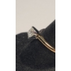 Image 4 : 14K Gold Solitaire Engagment Ring With Approx 1/2 Carat Round Cut Diamond - Size 7 - Weight: 2.2g