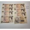 Image 1 : (7) Bank of England 10 Pound Note Series D & Clydesdale Bank PLC 10 Pound Banknote