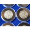 Image 3 : x6 Assorted Years 90% Silver Walking Liberty Half Dollars in Capsules FV: $3.00