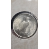 Image 4 : 1923-P Silver Peace Dollar in First Commemorative Mint Display With Stamp