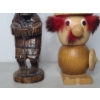 Image 3 : Hand Made & Carved Wooden Statue Figure Art Pieces