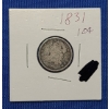 Image 1 : United States 1831 Capped Bust 89.2% Silver Dime