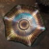 Image 3 : Carnival Glass - Amythyst - Nice Group In Vivid Coloring - See Pics 