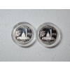 Image 3 : Two Proof-Like 2004 Washington D.C. 90% Silver Quarters