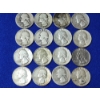 Image 3 : x24 Assorted Years 90% Silver Quarters Including Standing Liberty and Washington FV: $6.00