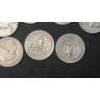 Image 6 : Assorted Years/Mint Marks Washington & Standing Liberty 90% Silver Quarters - Face Value: $3.75