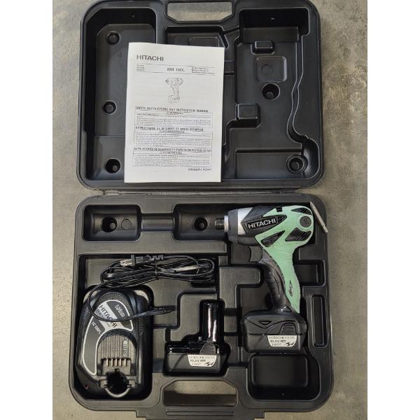 Hitachi Cordless Impact Driver Kit 10.8 Volts