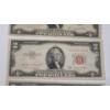Image 3 : Series 1953 B, 1953 C $2 Red Seal Bank Notes & 1953 B $5 Red Seal Bank Note - Face Value: $11.00
