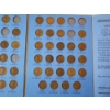 Image 4 : Lincoln Head Cent Collection Book Starting 1909 - Including 70 Coins; FV: $0.70