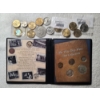 Image 1 : The Way They Were Coin Collection Display With $14 In Asstd. Dollar Coins Inc. Interesting Colorized