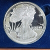 Image 3 : Half Troy Pound .999 Fine Silver 2000 United States Eagle Round ~ THAT'S 6 TROY OZ OF SILVER