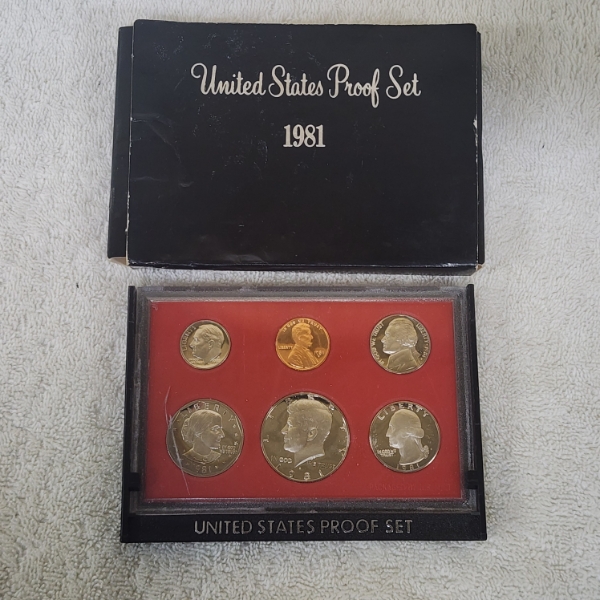 1981 United States Mint Proof Set 