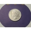 Image 4 : Two U.S. Silver Peace Dollars & Stamps in Display Cards & Protective Binder Page - 1924 & 1925