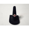 Image 1 : Beautiful 14K Gold Ring with Ruby/Diamond Colored Gemstones - Total Weight: 1.7g