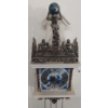 Image 9 : Superb Made In Holland Delft Style Cuckoo Clock In Excellent Condition