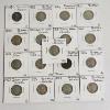 Image 1 : An IMPRESSIVE Collection of 17 United States Buffalo Nickels FV: $.85
