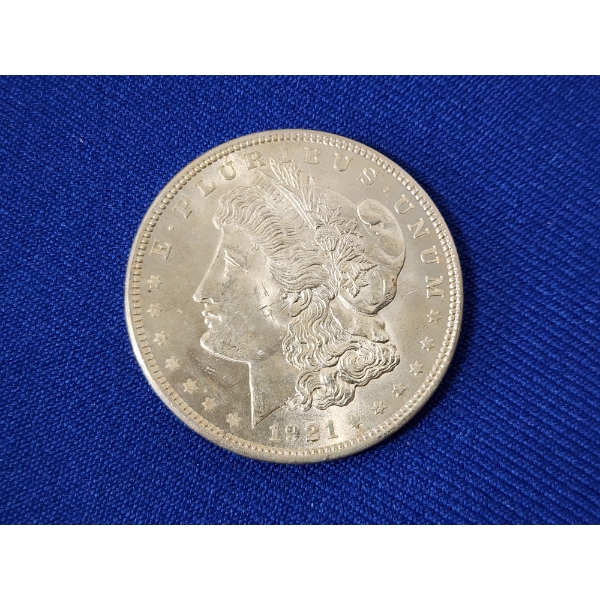 1921 90% Silver Morgan Dollar